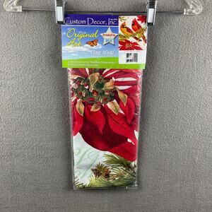 Holiday Cardinals Custom Decors Yard Flag 28" x 40"